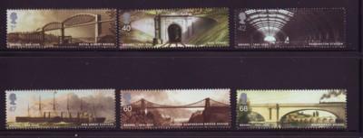 Great Britain Sc 2353-8 2006 Brunel stamps mint  NH