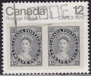 Canada 753 Queen Victoria CAPEX '78 12¢ 1978