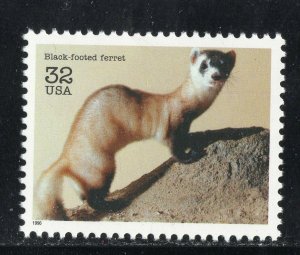 3105a * BLACK FOOTED FERRET *  U.S. Postage Stamp  MNH