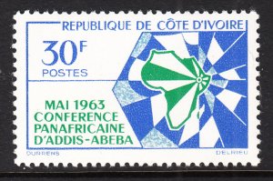 Ivory Coast 200 MNH VF