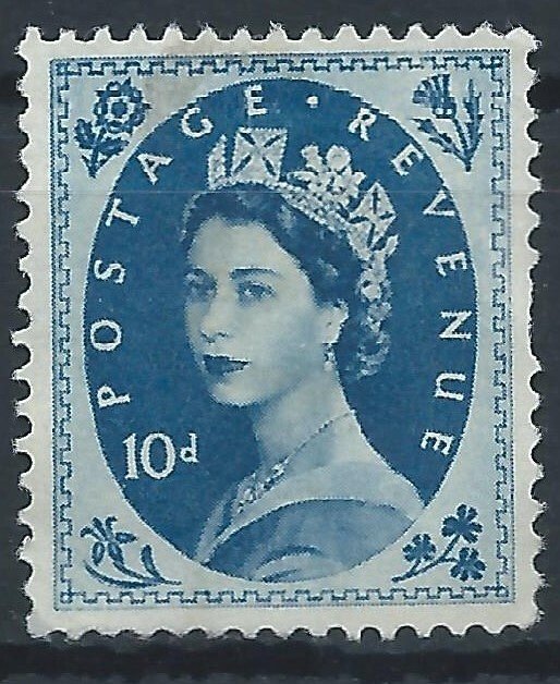 GB 1952 - 10d wmk Tudor Crown - SG527 used
