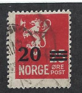 NORWAY SC# 131 F U 1928