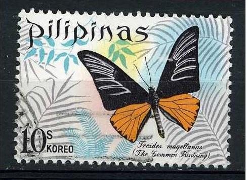 Philippines 1969  Scott 1031 used, Butterfly Common Birdwing