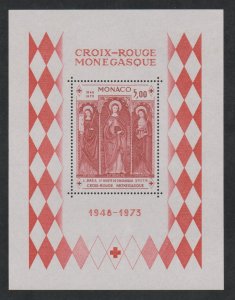 Monaco # 864, Painting by Louis Brea, Souvenir Sheet Mint NH, 1/2 Cat