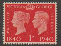 GB George VI  SG 480 mounted mint