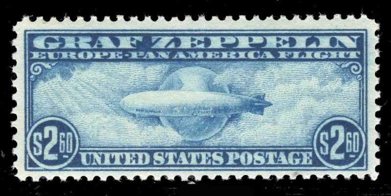 MOMEN: US STAMPS #C15 GRAF ZEPPELIN MINT OG NH LOT #78557