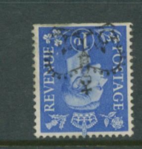 Great Britain GVI  SG 504 inverted watermark Good used