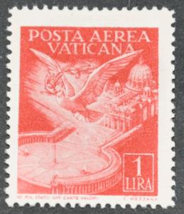 DYNAMITE Stamps: Vatican City Scott #C9  MNH