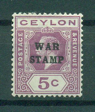 Ceylon sc# MR3 mh cat value $4.75