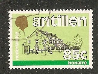 Netherlands Antilles  Scott  543B    Government Building    Used