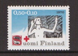 Finland   #B190  MNH   1970  Red Cross  50p  The Pale Maiden