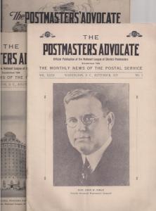 Postmasters Advocate: Three issues for Niagara Falls Postmaster convention 1929