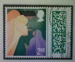 Great Britain, Scott #4293, used(o), 2022, The Annunciation, 2nd