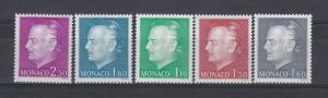 Monaco Royalty Postal Stamp Prince Ranieri III MINT NH SET