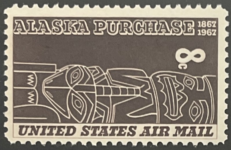 Scott #C70 1967 8¢ Alaska Purchase MNH OG