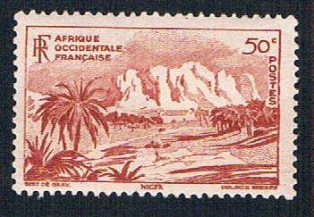 French West Africa 39 MLH Oasis of Bilma (BP1008)