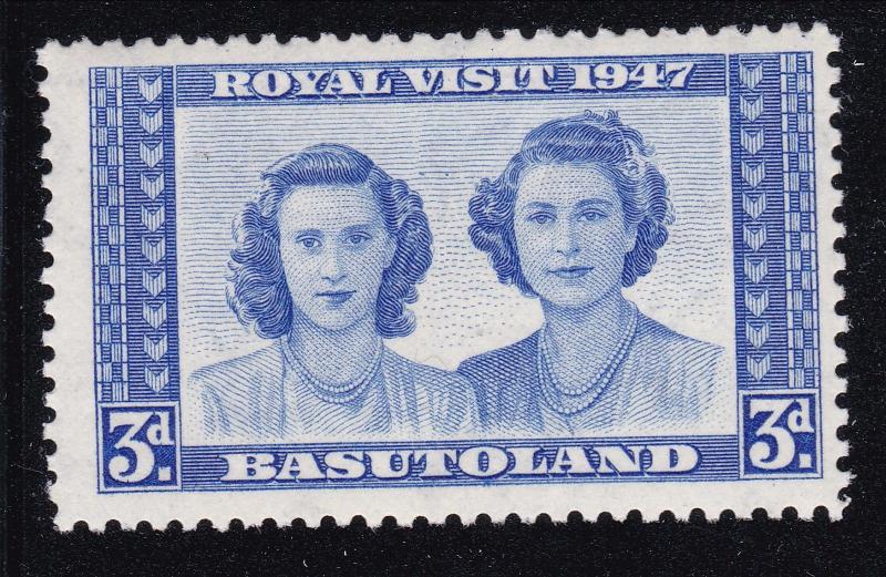 1947 Basutoland MINT Set, Scott # 35 - 38 Visit of the Royal Family