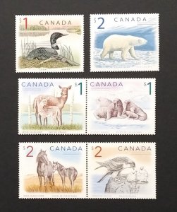 Canada 1687-93|2405 Wildlife Set