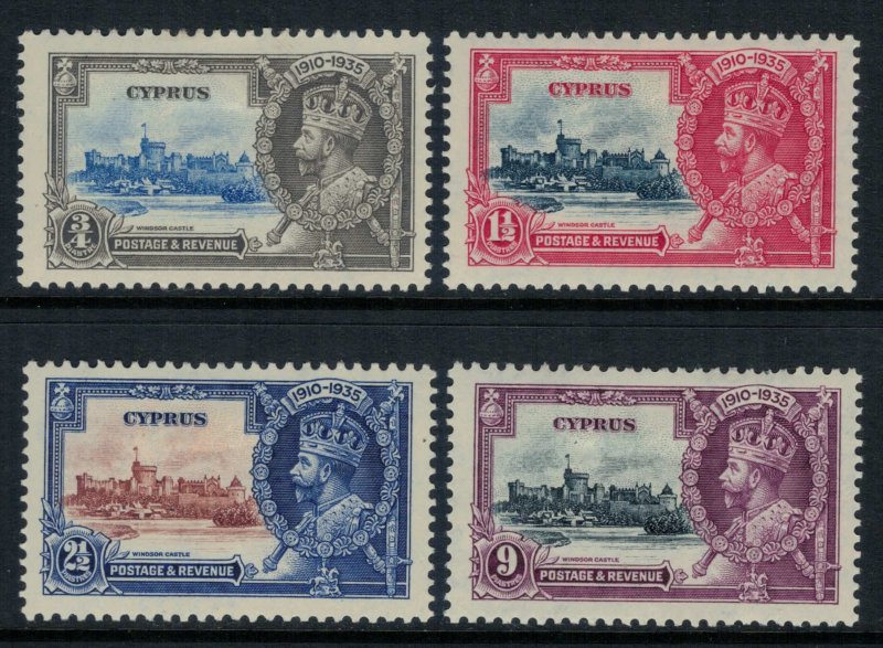 Cyprus #136-9*  CV $39.75