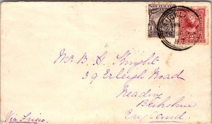 1998 Auckland New Zealand Cover to BG Wright in Reading Berks England