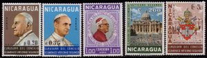 Nicaragua 1966 SC# C5951-5 MNH-OG E48