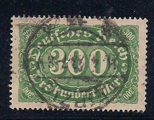 Germany Sc. # 158 Used Inflation Issue Wmk. 125 - L36