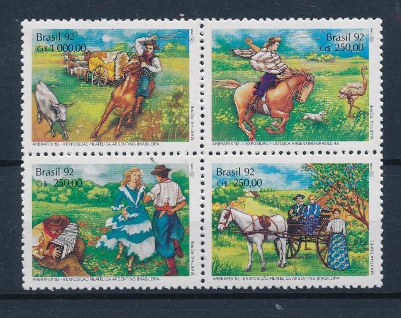 [57745] Brazil Brasilien 1992 Horse MNH