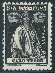 Cape Verde,  Sc #145, 1/2c MH
