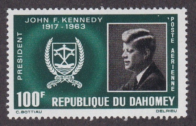 Dahomey # C30, John F. Kennedy, NH, 1/2 Cat.