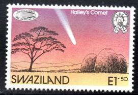 Swaziland - 1986 Halley's Comet MNH** SG 499