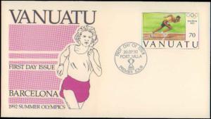 Vanatu, Worldwide First Day Cover, Olympics