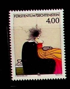 LIECHTENSTEIN Sc 1063 NH ISSUE OF 1995 - ART