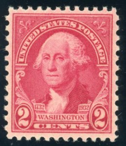 US Stamp #707 Washington 1-1/2c - PSE Cert - XF 90 - MNH - SMQ $25.00