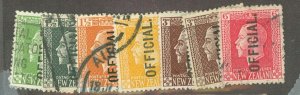 New Zealand #O41/O43-8 Used