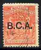 Nyasaland 1891-95 BCA opt on 2s vermilion fine used but c...