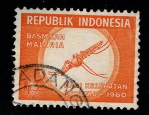 Indonesia Scott 505 Used Malaria Eradication stamp