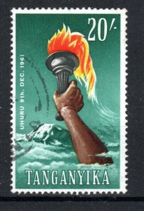 Tanganyika 1961-64 20s Independence SG 119 FU CDS