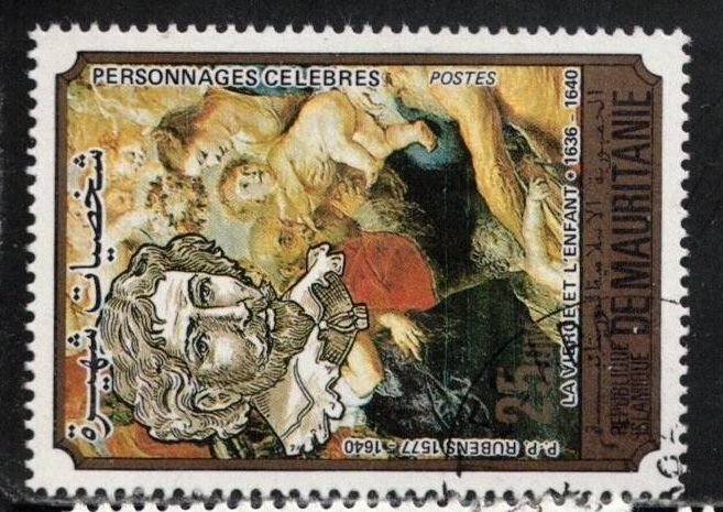 MAURITANIA Scott # 553B Used
