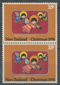 NEW ZEALAND - SC #610 - MINT NH PAIR - 1976 - Item NZ190