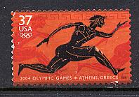 Scott # 3863 used single Summer Olympic Games Athens Greece