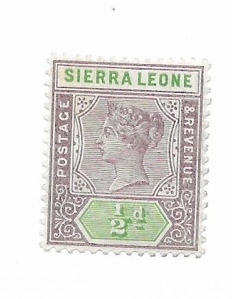 Sierra Leone #34 MH - Stamp - CAT VALUE $2.75