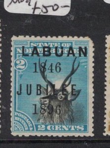 Labuan 2c SG 84 Deer MOG (1hcz)