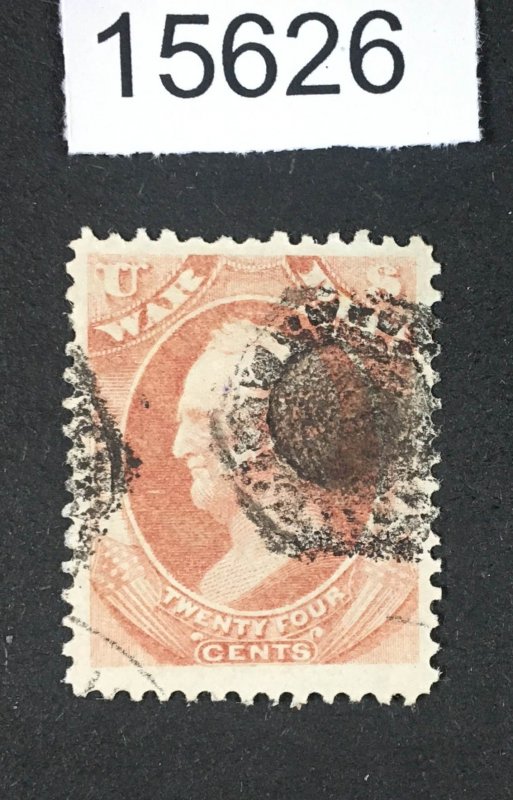 MOMEN: US STAMPS # O91 FANCY CANCEL USED LOT #15626