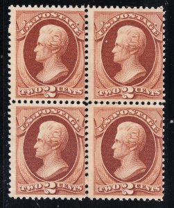 MOstamps - Rare US #135A Mint OG PH Block of 4 with PSAG Cert - Lot # MO-2769