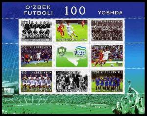 2012	Uzbekistan	1034-1041KL	100 years of Uzbekistan Football	30,00 €