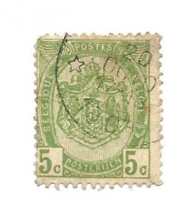 Belgium 1893 - U - Scott #64 *