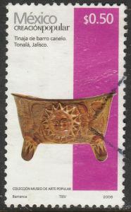 MEXICO 2488c, 50c HANDCRAFTS 2008 ISSUE. USED. F-VF.(1518)