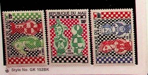 MALI Sc 285-7 NH ISSUE OF 1977 - CHESS