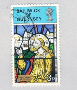 Guernsey 87 Used Christmas 1973 (BP70207)