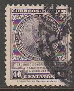 MEXICO 664, 40¢ PAN AMERICAN POSTAL CONGRESS, USED. VF. (1075)